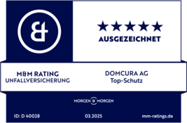 Morgen und Morgen Auszeichnung Unfallversicherung