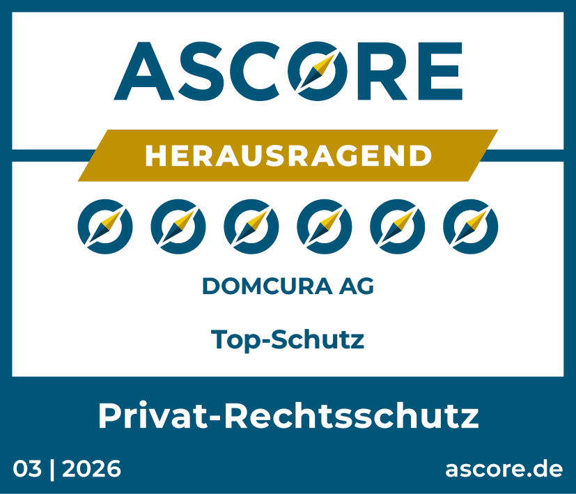 Ascore Auszeichnung Rechtsschutz