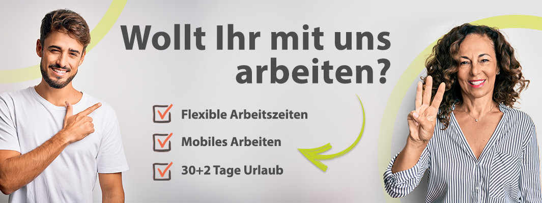 Wollt ihr mit uns arbeiten?